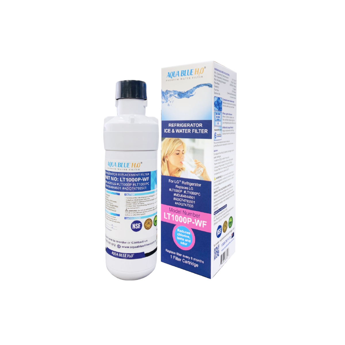 LT1000P-WF LG Fridge Fridge Water Filter Non Genuine