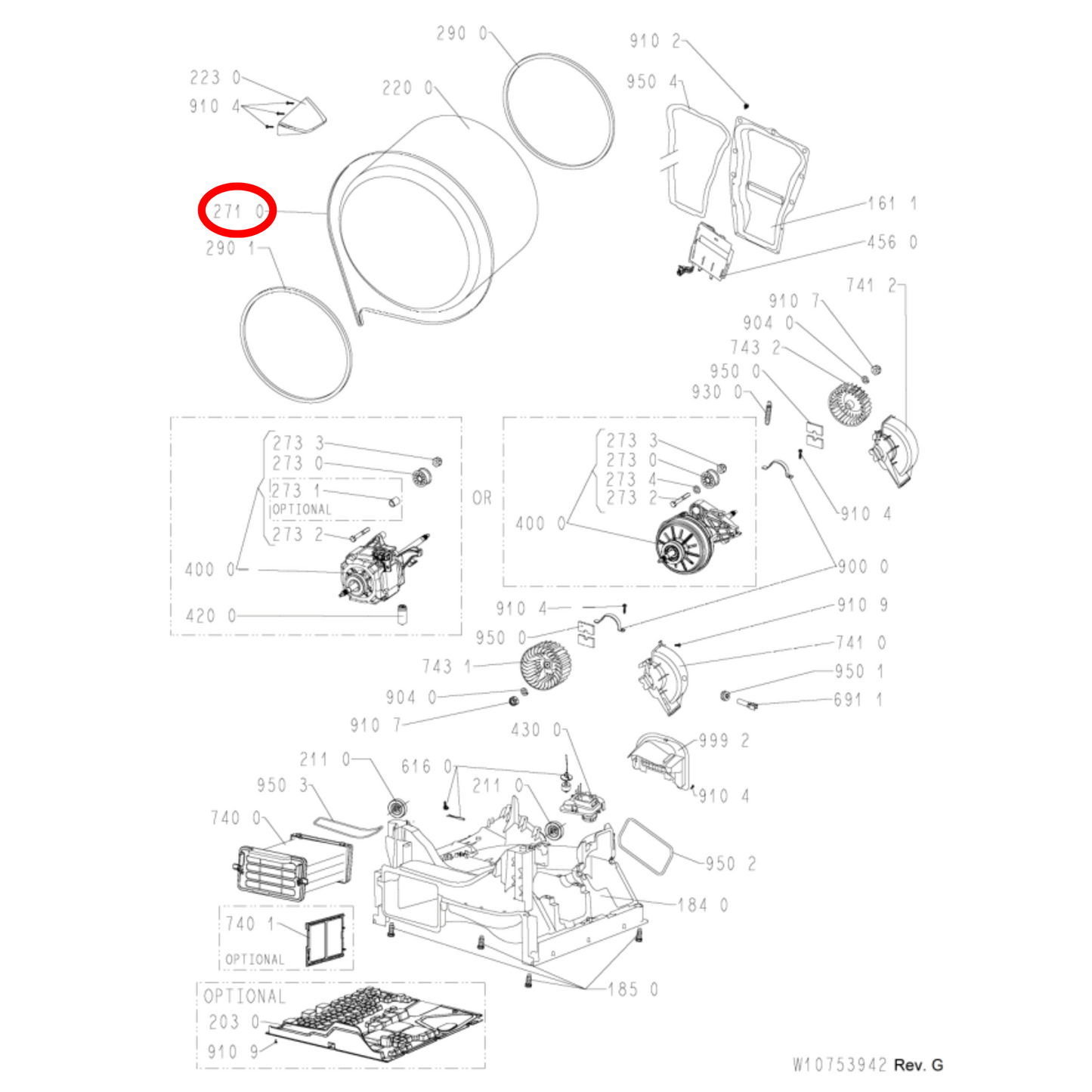 480112101469 Whirlpool Tumble Dryer Drive Belt 7PH2010