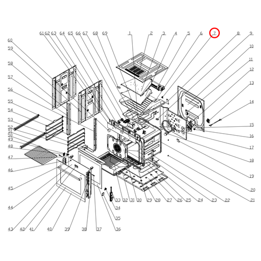 30100800001 Euromaid, Technika Oven Thermostat Normally Open 65C - 33310001, PA210031015