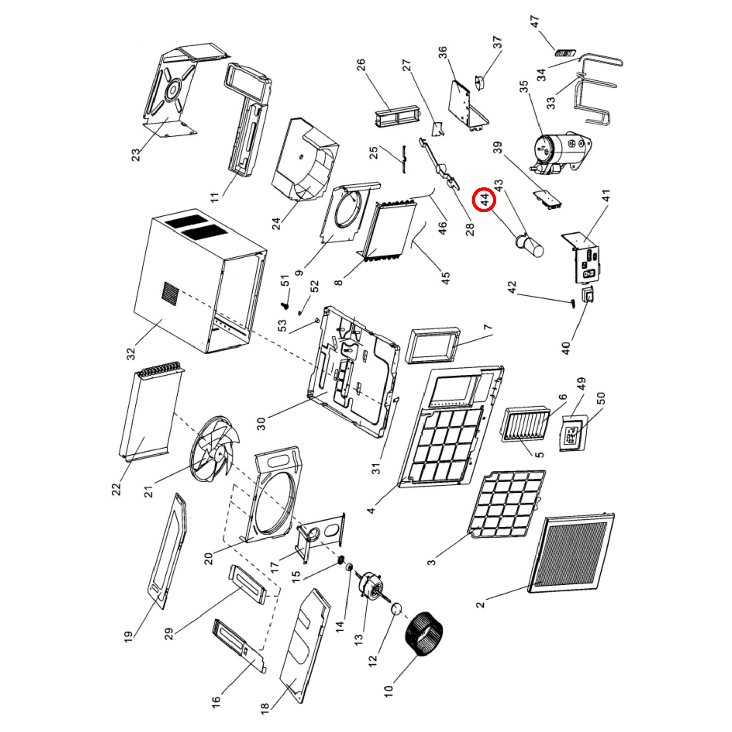 30112121006 Kelvinator Air Conditioner Dual Run Capacitor 35uF + 2.5uF 450V