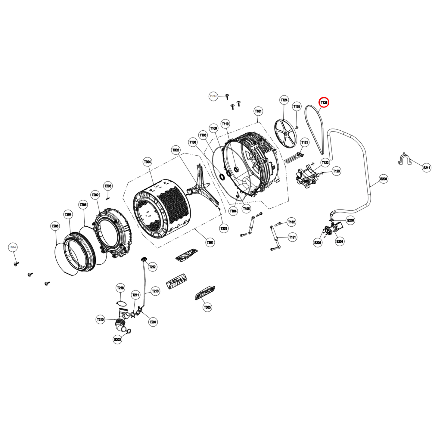 K1577598 Hisense Washing Machine Drive Belt 6EPJ1238