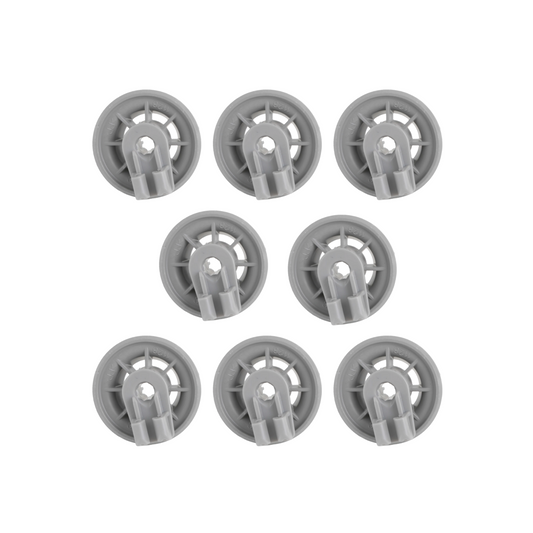 00611475 Bosch Dishwasher Lower Basket Wheel 8 Pieces
