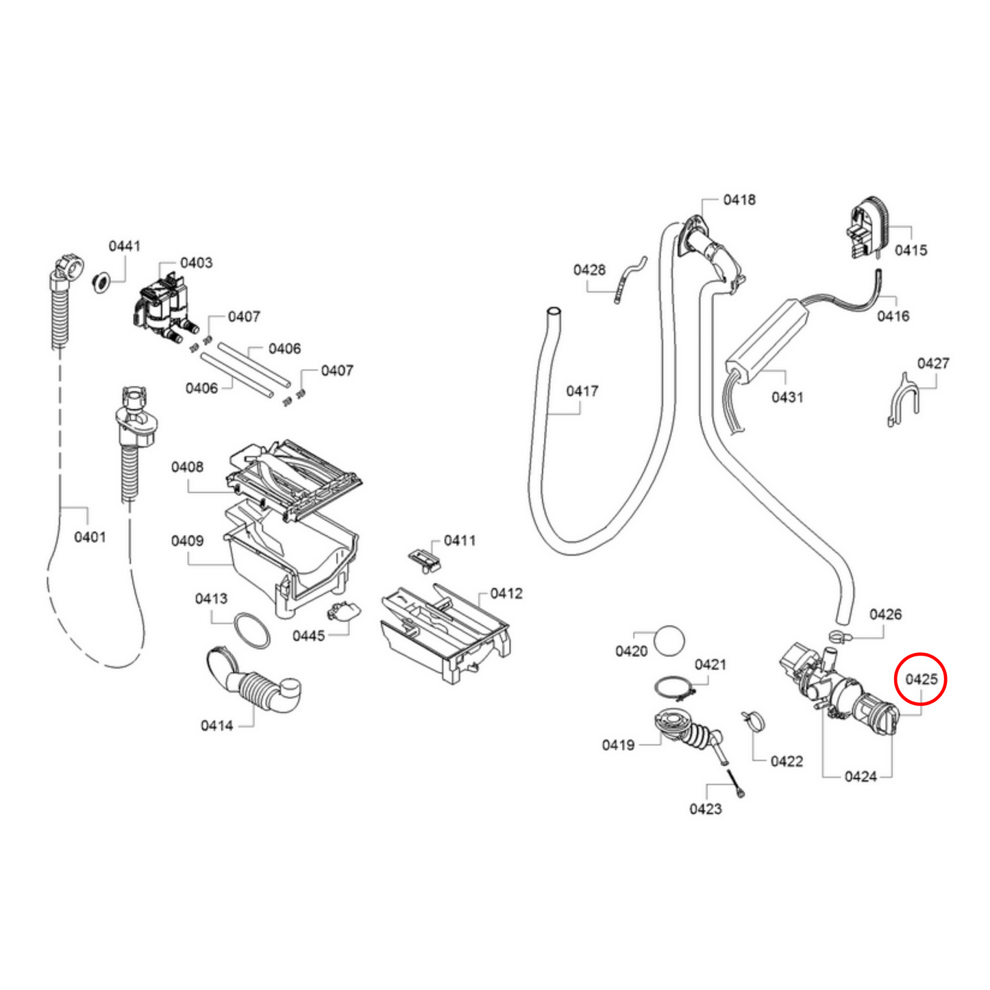 00647920 Bosch Washing Machine Drain Pump Filter Cap - 00144992