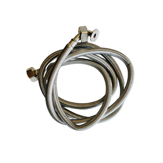 4055733721 Dishlex Dishwasher Inlet Hose Stainless Steel 2M - 0571400031