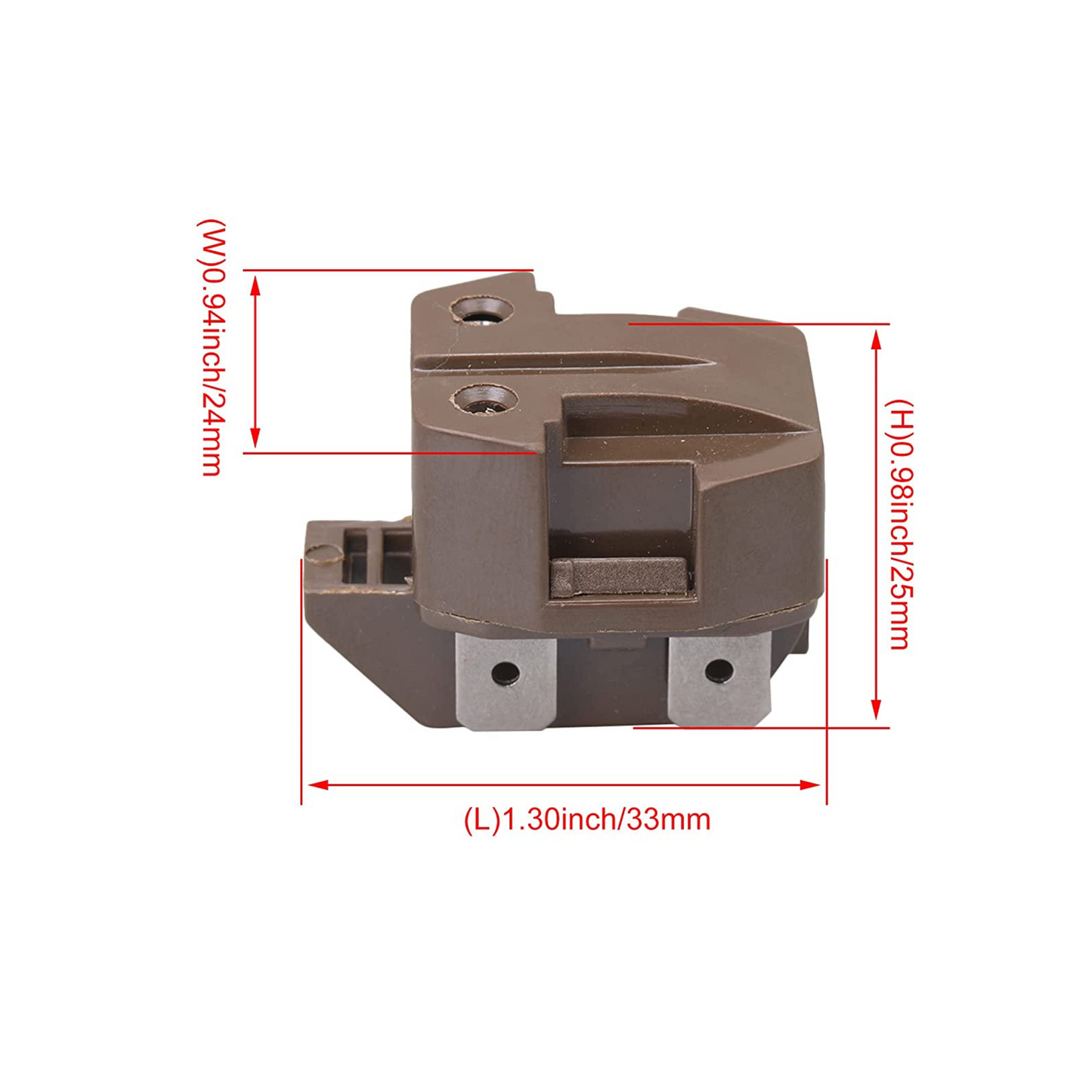 2262185 Maytag, Whirlpool Fridge Compressor Start Relay 4.7 Ohm