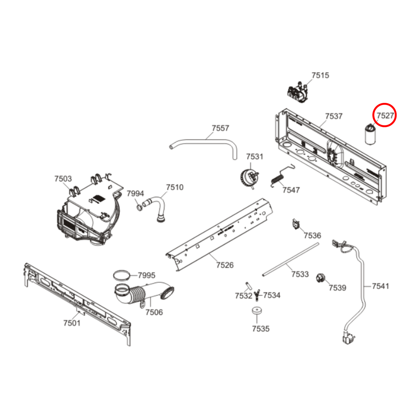 235418 Asko Dryer, Washing Machine EMC Filter WMD-70