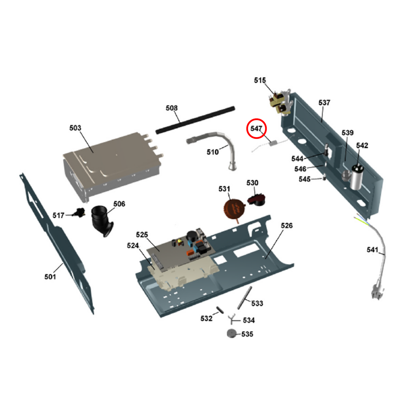 248532 Asko Washing Machine Balancing Spring