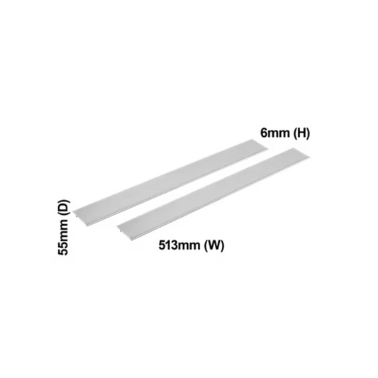 900403728 Electrolux Cooktop Trim Stainless Steel - ACC051