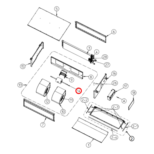 P06-T06020+C1 Panasonic Air Conditioner Indoor Fan Motor
