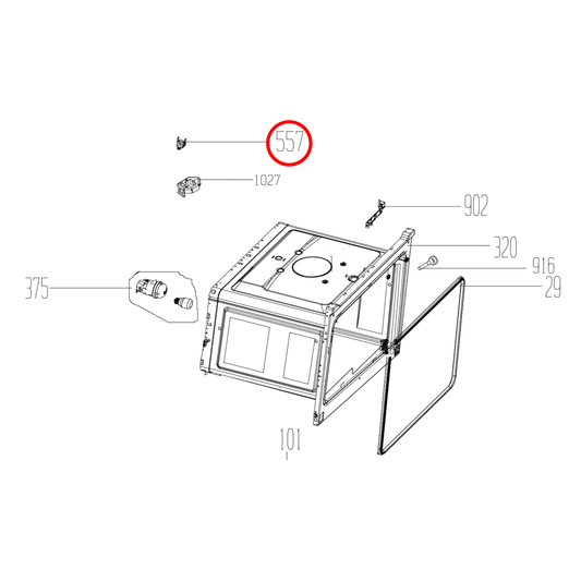 263410017 Baumatic, Euromaid Oven Over Temperature Thermo Cut Out 250C
