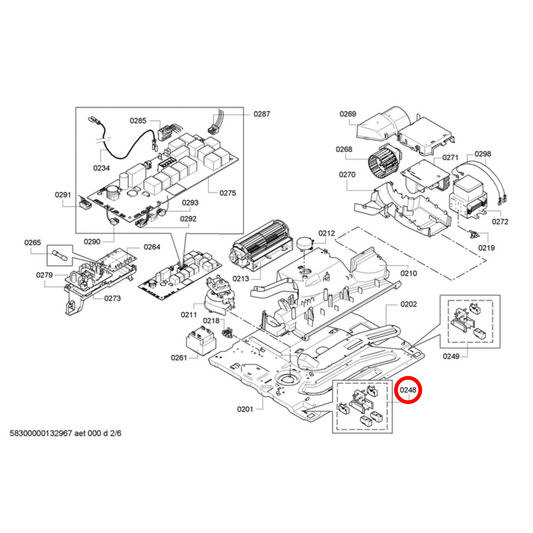 00426185 Bosch Cooktop Oven Door Switch