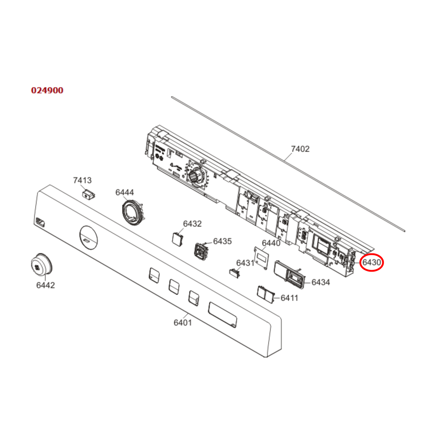 417457 Asko Dryer PCB Control Unit
