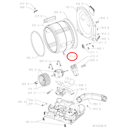 481235818154 Whirlpool Dryer Hutchinson Drive Belt 8PH1965 - C00319919