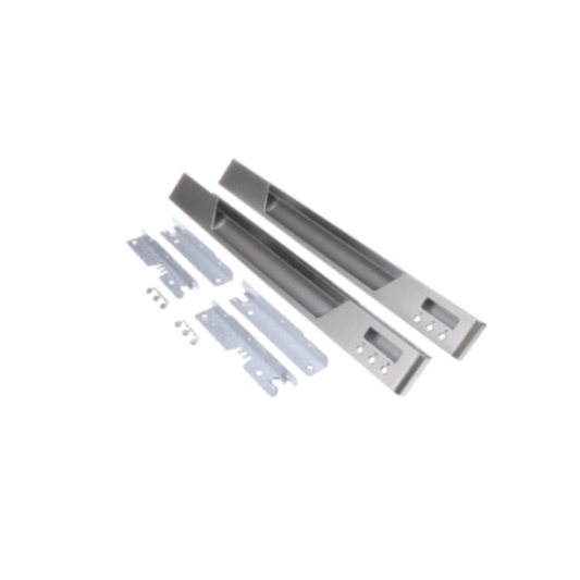 512484P Fisher & Paykel Dishwasher Door Handle Kit Silver Pack of 2 - 522896, 510692