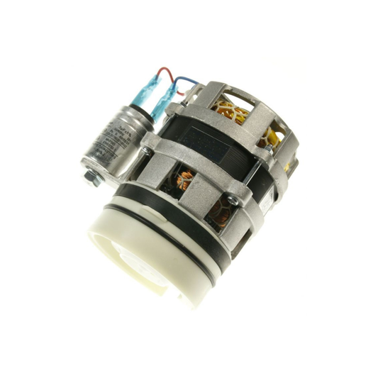 DAU1591009 Baumatic, Delonghi, Omega Washing Machine Wash Pump With Capacitor - 11001010000050