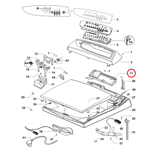 420690NZP Fisher & Paykel Top Load Washing Machine PCB Control Board