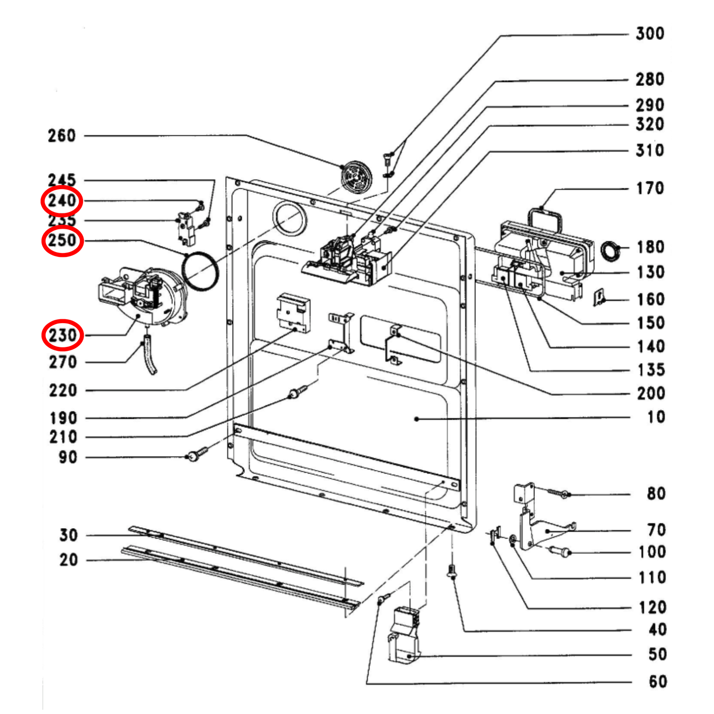 7479990 Miele Dishwasher Fan Motor - 4887112, 6651430