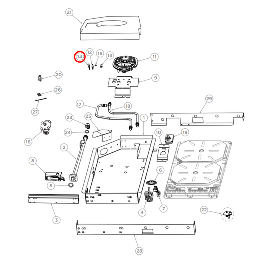 533886 Fisher & Paykel Cooktop Thermocouple Dual Work GF
