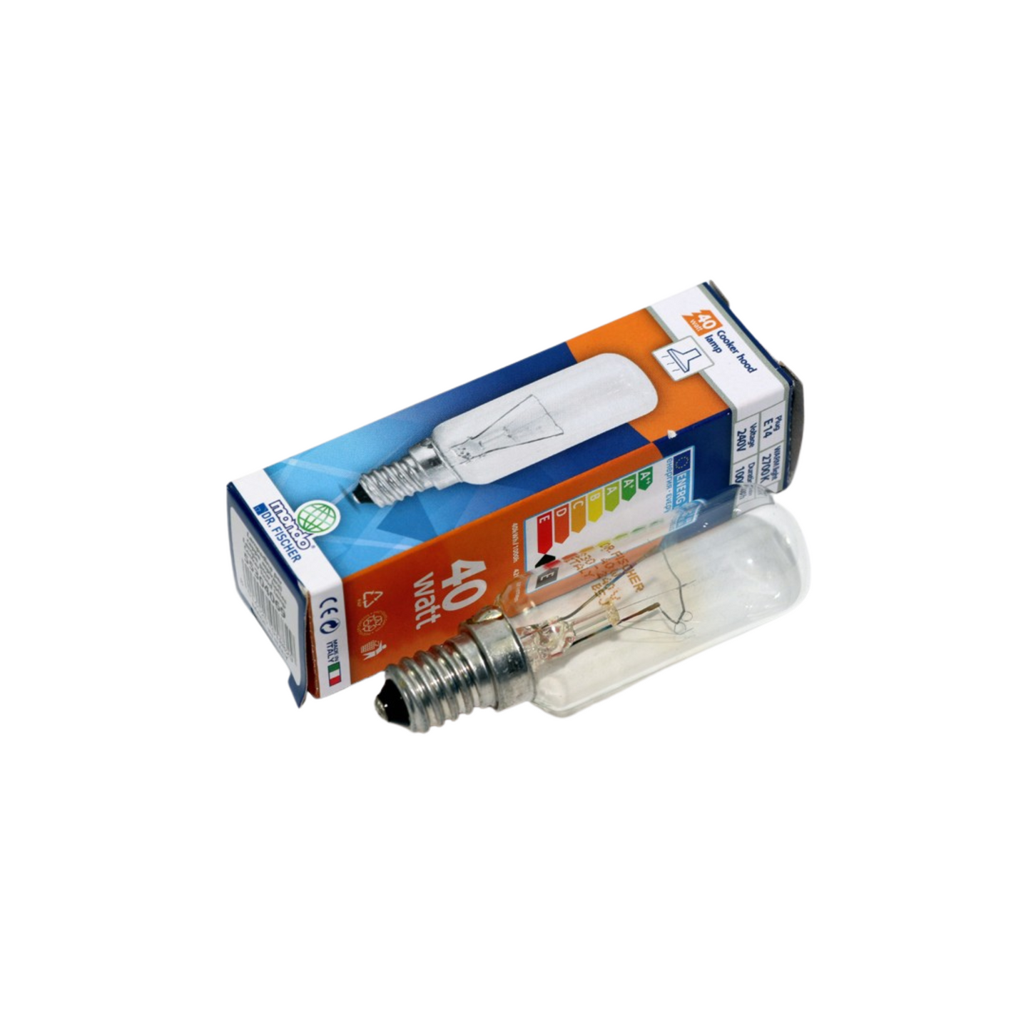 55304069 Dr Fischer Fridge Rangehood Light Globe 40W Italy - RH0011