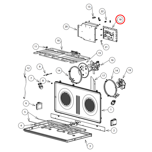 565139 Fisher & Paykel Oven Power Module Board