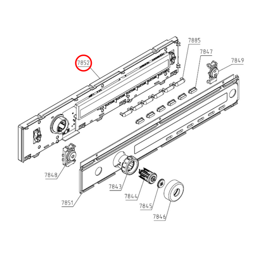 573953 Asko Washing Machine PCB Control Unit