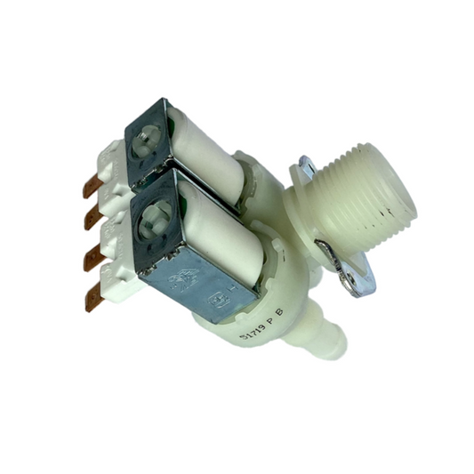 8581190308107 Simpson Washing Machine 90 Deg Dual Inlet Water Solenoid Valve Mix - W001A, 119030810