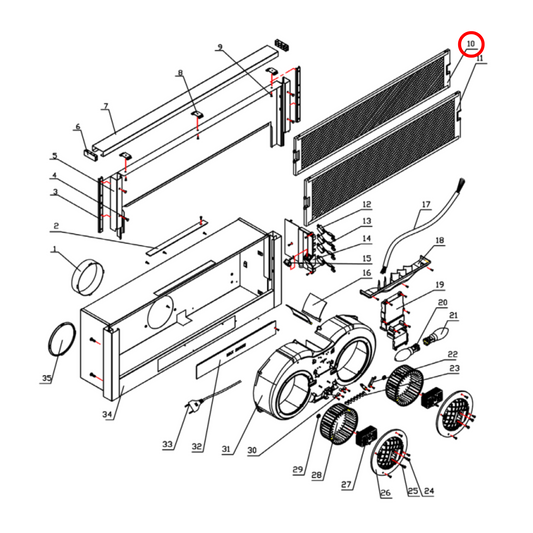 900402663 Westinghouse Rangehood Filter - TF92010