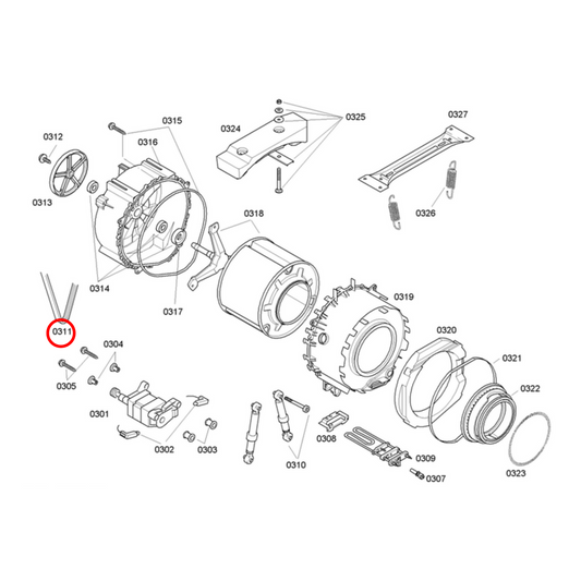 00678914 Bosch Washing Machine Drive Belt 5EPJ1252 - 00354131
