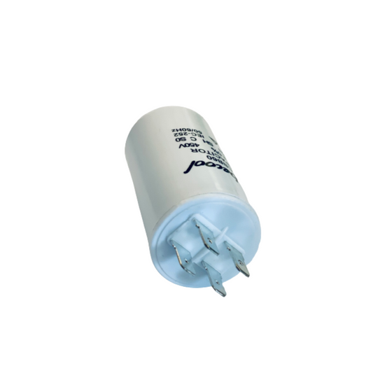 Capacitor 7uF 450V CBB65 64X33Mm CAP006 With Stud Plastic
