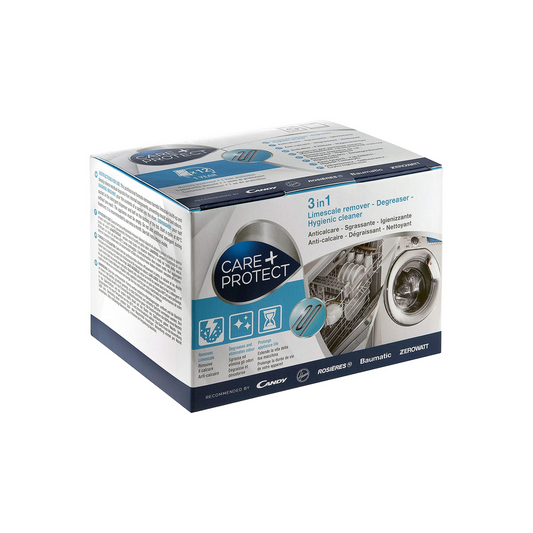 35601768 Care & Protect3 In 1 Limescale Remover, Degreaser, Hygienic Cleaner 50G