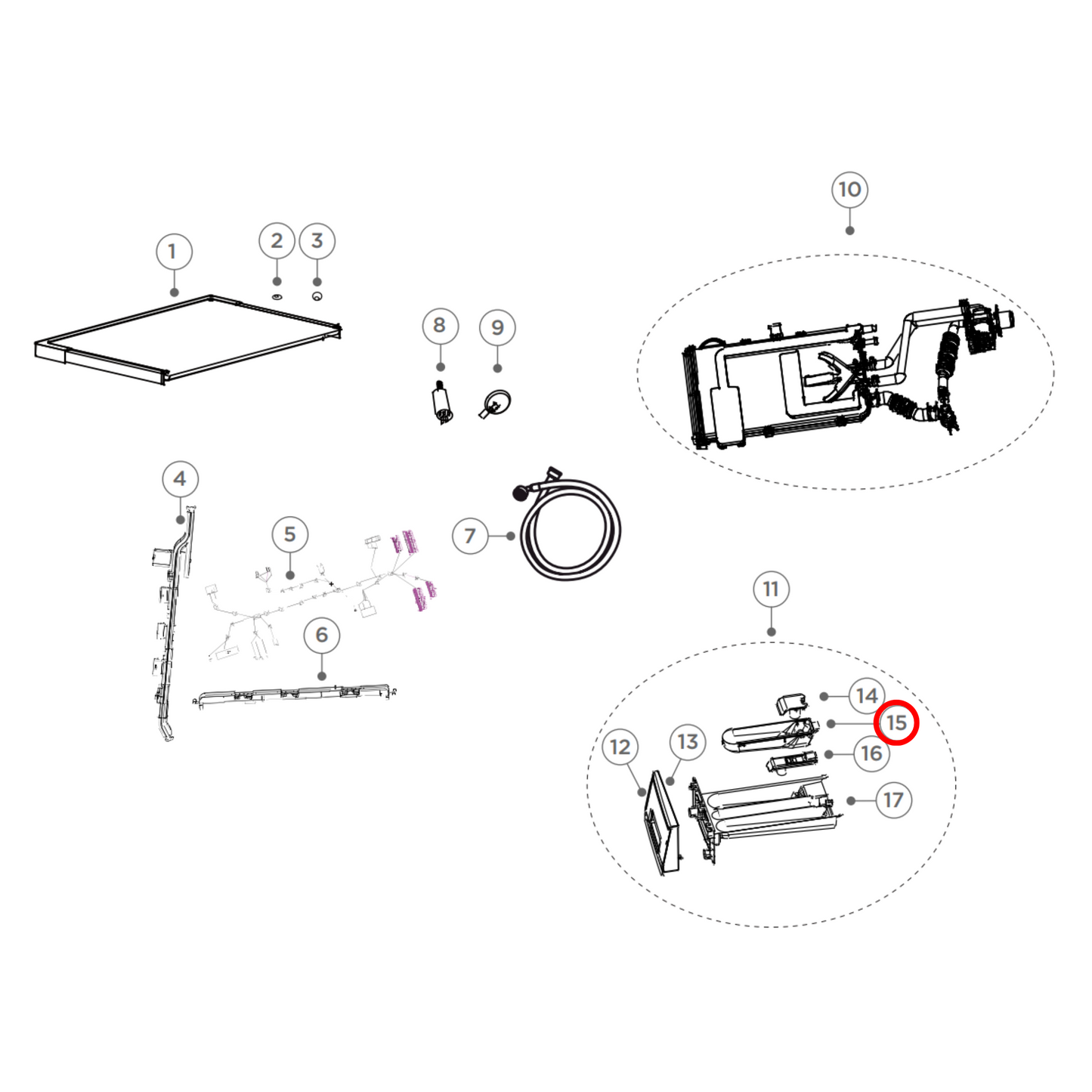 H0020205095 Fisher & Paykel Front Load Washing Machine Dispenser Box