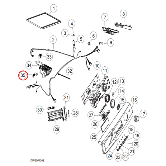 H0020300359 Fisher & Paykel, Haier Washing Machine Tub Hose