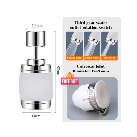 Kitchen Faucet Filter Aerator 360 Degree Rotable Spray