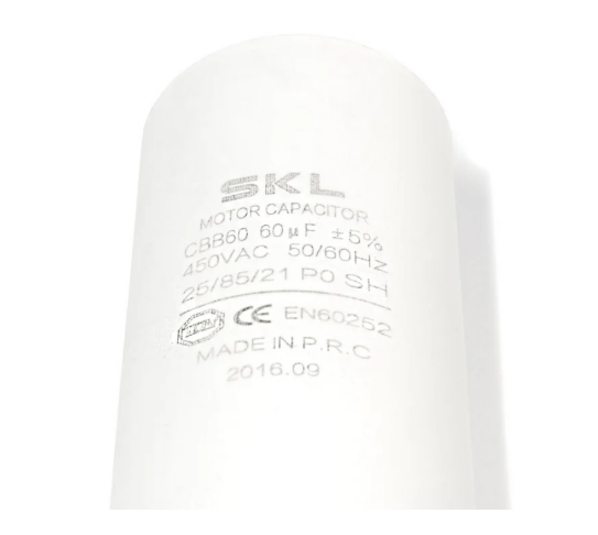CAP060MS Capacitor 60µF Ø50x106mm 450V Metal with Stud