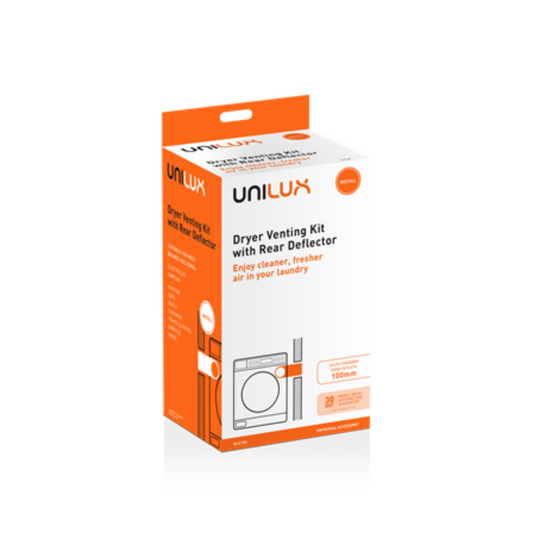 900403346 Unilux Universal Dryer Venting Duct Kit With Rear Deflector - ULX104