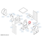 00652184 Bosch Dryer Lint Filter - 00644544, 00497526