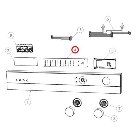 547549P Fisher & Paykel Oven PCB Control Module Function