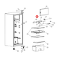 K1888688 Hisense Fridge LED Light