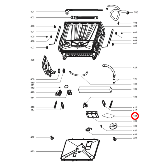 17176000A04655 Dishlex, Electrolux Dishwasher PCB Board - 4055905469