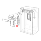 50289266004 Electrolux, Westinghouse Fridge Harness And Box Control Electrics Rear ROHS - 1461067