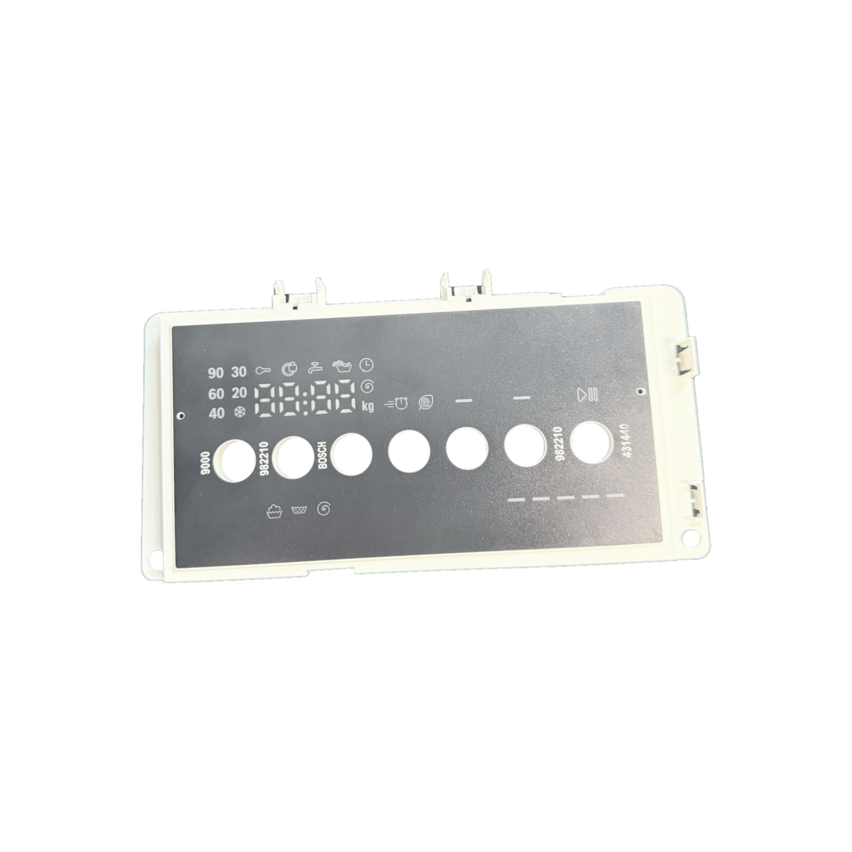 12004772 Bosch Washing Machine PCB Display Light Well Assembly