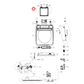 H0030813627Q Haier Washing Machine Lid Assembly