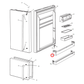 140008047098 Electrolux Fridge Door Shelf Full Width - A00804703