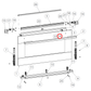 574840 Fisher & Paykel Oven Door Handle Washer
