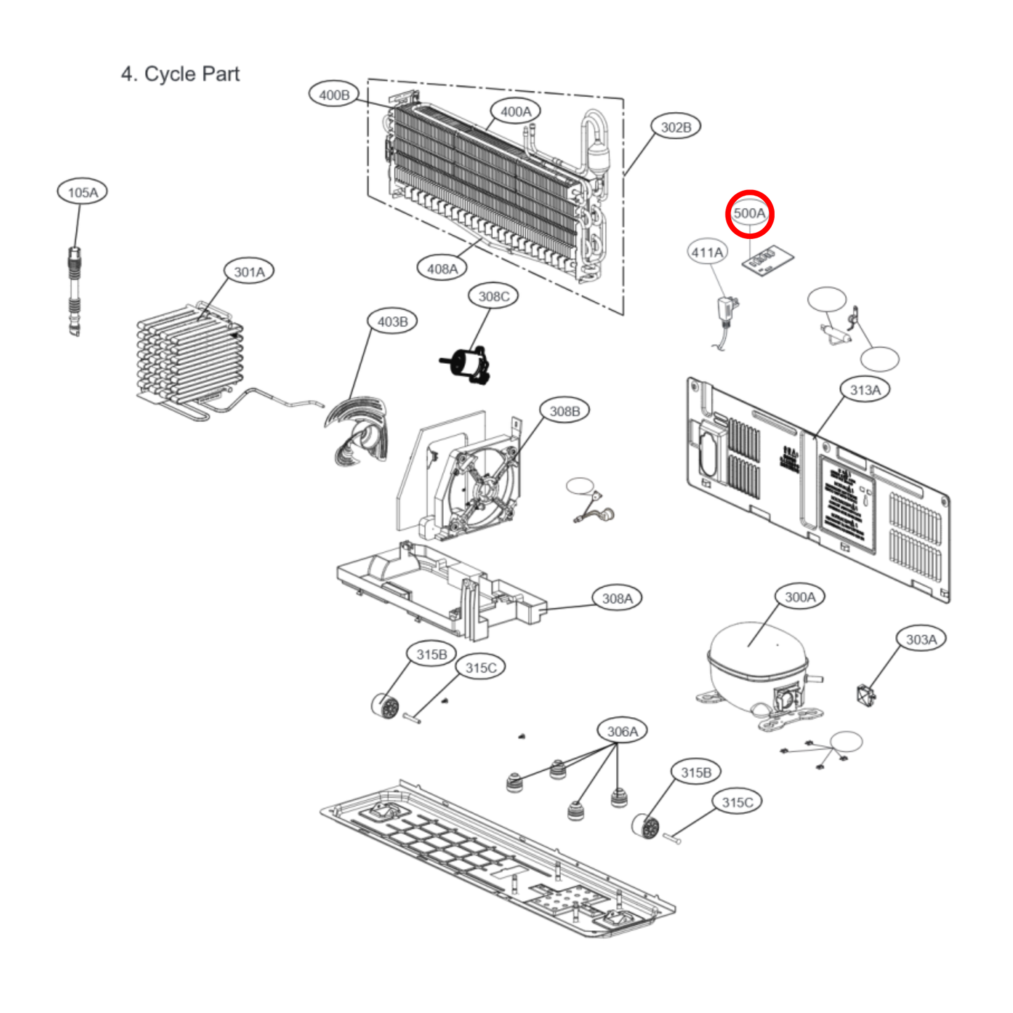 EBR31630213 LG Fridge Main PCB Control Unit