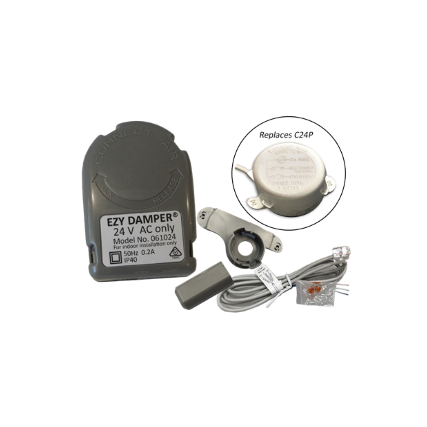 EZM24K EZY AC Damper Zone Motor 0.2A 50Hz 24V - 061024