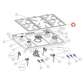 083579200 Belling Cooktop Trivet