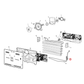 140012574020 Kelvinator, Westinghouse Fridge Freezer Defrost Sensor Harness - A01257402