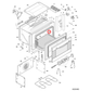 C00091946 Ariston Oven Door Seal - 482000022767
