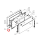 605397 Asko Oven Door Cage MW 2 With Gasket